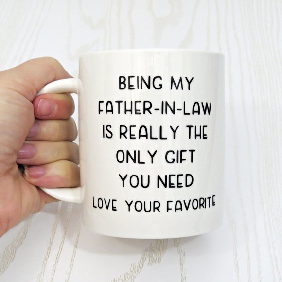 Being My Father In Law Coffee Mug - Father In Law Birthday Gift - Gift For Him - - Picture 1 of 1